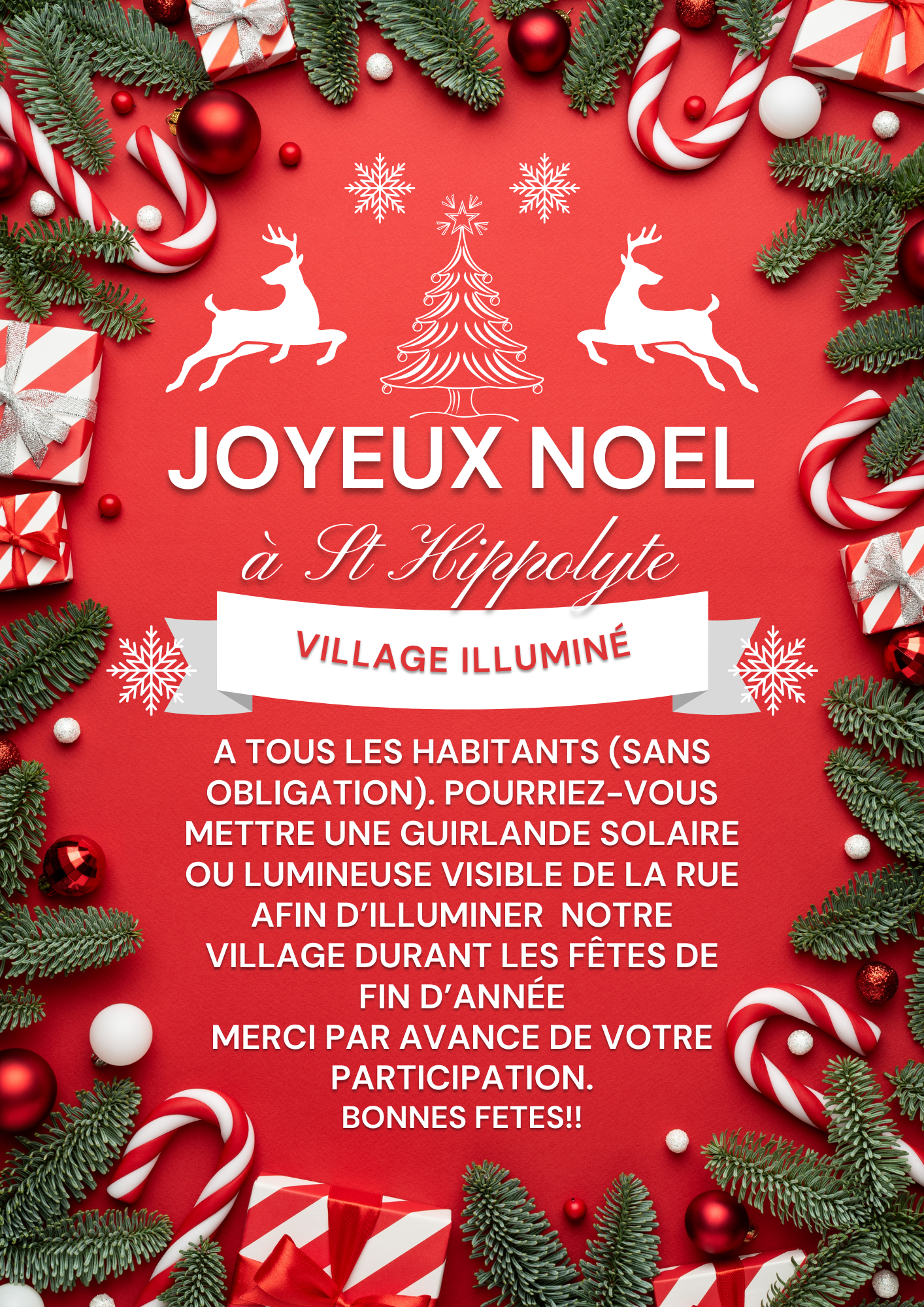 DECO DES MAISONS NOEL 2024