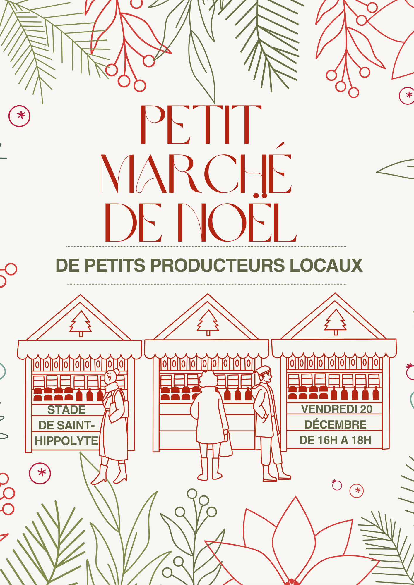 Petit Marché de Noël 20.12