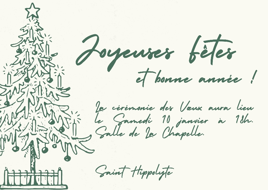 CÉRÉMONIE DES VOEUX 2026