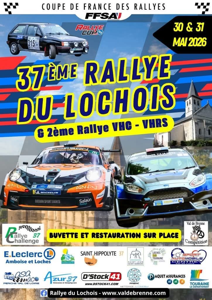 37E RALLYE DU LOCHOIS 31 MAI
