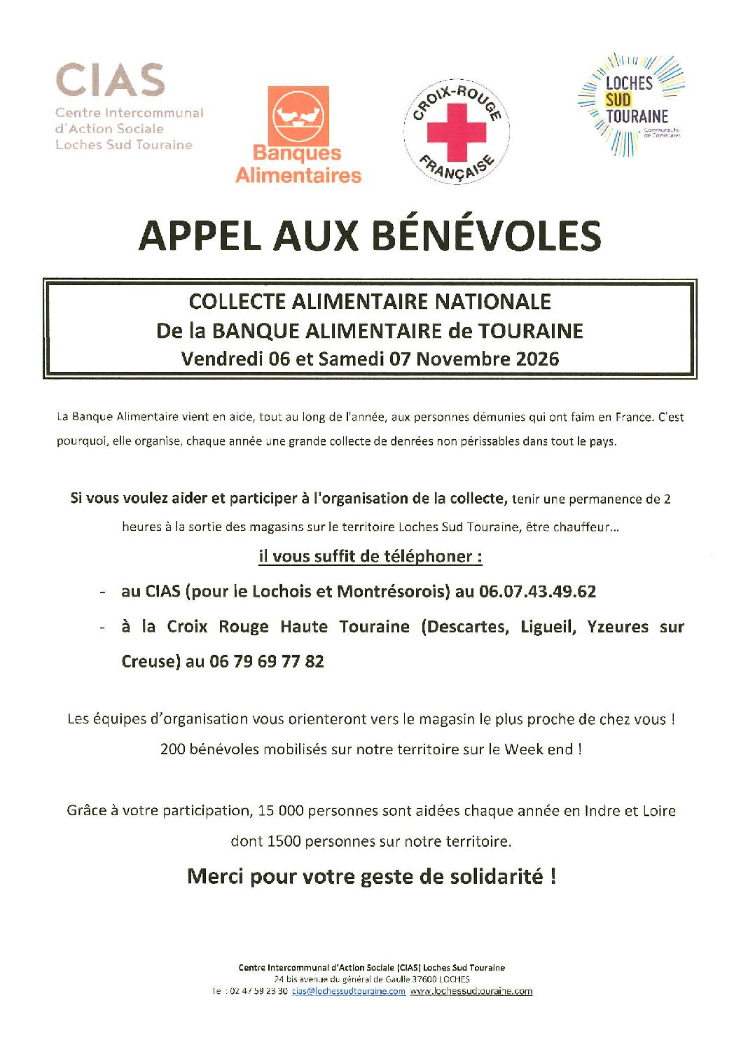 BANQUE ALIMENTAIRE 2026